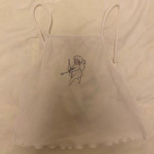 Urban Outfitters Out From Under cherub ripped crop top